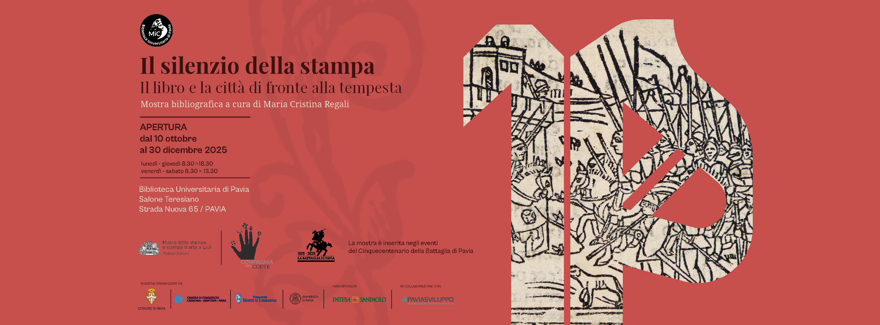 Il silenzio della stampa. Il libro e la città di fronte alla tempesta – Mostra